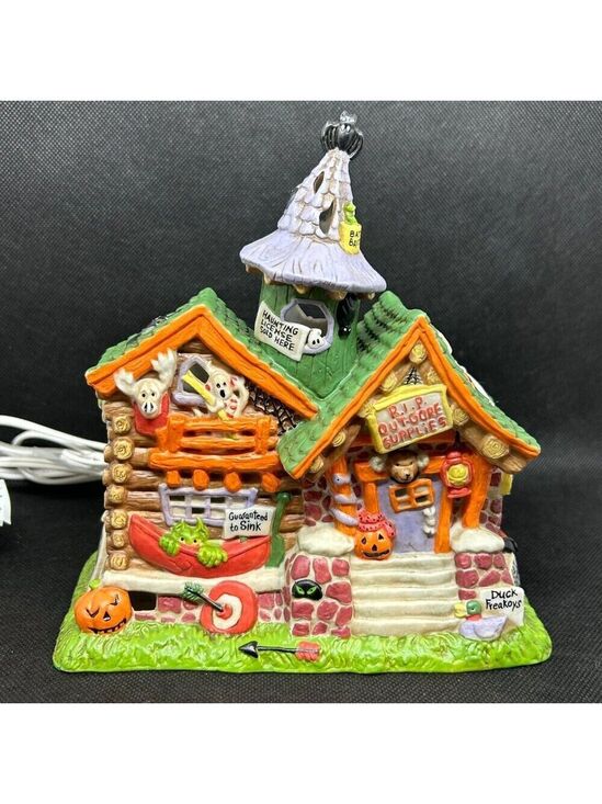 Midwest of Cannon Falls Other - New in box Creepy Hollow "Camping Store" lighted figurine
